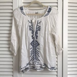 Embroidered blouse